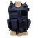 Colete Tático Swat C/porta Camelback Resistente Azul Marinho