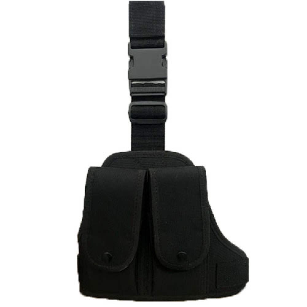 Porta Carregador De Fuzil 556 De Perna Com Regulagem - Nylon