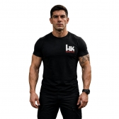 Camiseta Militar Estampada Em Algodão - Hk Heckler & Koch