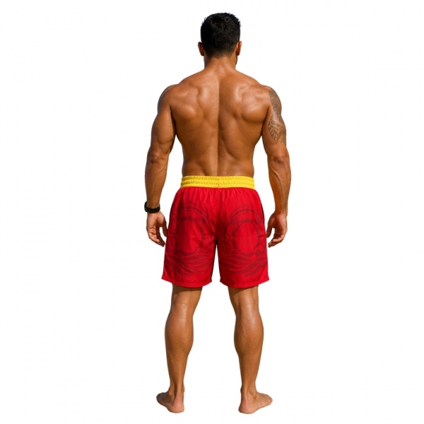 Short Guarda Vidas Com Marca D´ Agua - Masculino