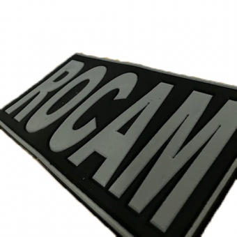 Patch Emborrachado ROCAM para Costas de Colete Tático