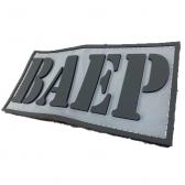 Patch Emborrachado BAEP para Costas de Colete Tático