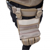Bornal De Perna Com 3 Carregadores Segurança,Airsoft,Militar