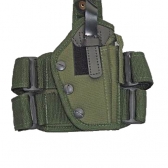 Coldre Tático De Perna Preto - Segurança- Vigilante- Escolta