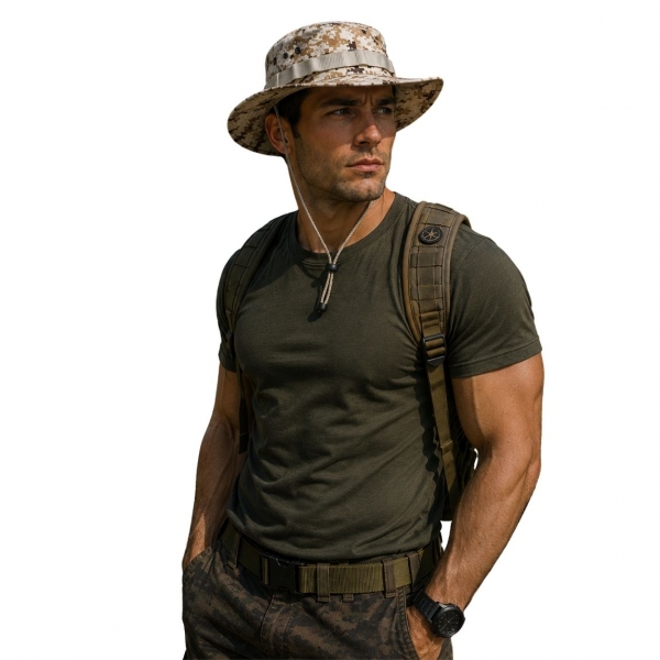 Chapéu Tático Boonie Hat Selva Chapeu Australiano