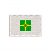 Patch Bordado Bandeira Estados - 7 Cm por 5 Cm