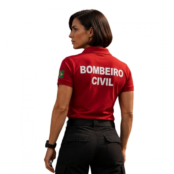 Camiseta Polo Acabamento Premium Com Bordado Bp - Unissex