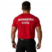 Camiseta para Bombeiro Civil - QUADRO BOMBEIRO CIVIL