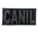 Patch Emborrachado para Capa de Colete Tático - CANIL
