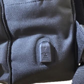Mochila Tática em Oxford Com Bordado Bombeiro Civil - Preto