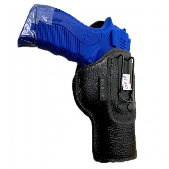 Coldre Velado Saque Rápido Para PT 840 Couro C/ Neoprene