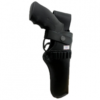 Coldre Ostensivo de Cintura P/ Calibre 38 Com Baleiro-Couro