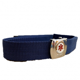 Cinto Social Fino Em Nylon Para Socorrista - Fivela Samu