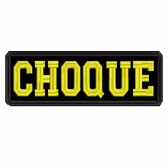 Patch Bordado Para Costas de Colete 25 Cm por 8 Cm - CHOQUE