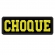 Patch Bordado Para Costas de Colete 25 Cm por 8 Cm - CHOQUE