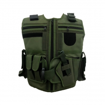 Capa De Colete Tático X - Tudo Segurança - Verde Oliva