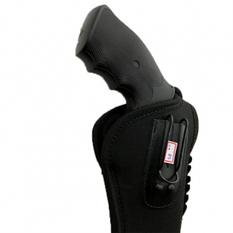 Coldre Saque Rápido Para Revólver Calibre 38 6´´  Em Nylon
