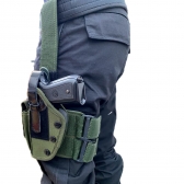 Coldre Tático De Perna Preto - Segurança- Vigilante- Escolta
