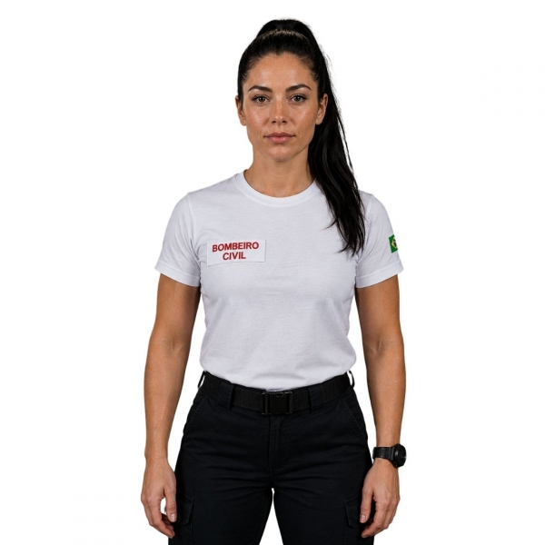 Camiseta para Bombeiro Civil - QUADRO BOMBEIRO CIVIL