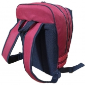 Mochila Tática em Oxford  Bordado Bombeiro Civil - Vermelha