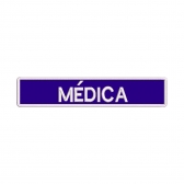 Patch Bordado P/ Colete Operacional 25 Cm X 5 Cm MÉDICO(A)