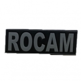 Patch Emborrachado para Bornal Tático ROCAM - Com Velcro