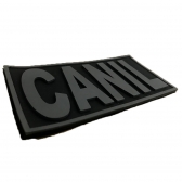 Patch Emborrachado para Capa de Colete Tático - CANIL