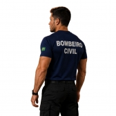 Camiseta para Bombeiro Civil - QUADRO BOMBEIRO CIVIL