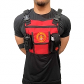 Pochete De Peito Para Bombeiro Civil - Com Porta Acessórios