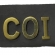 Conjunto de Letras para Braçal em Latão Polido 3 CM - COI