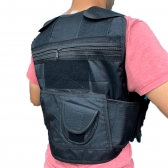 Capa De Colete Tático X-tudo Preto Segurança Airsoft Tatico