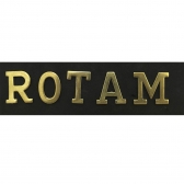 Conjunto de Letras para Braçal em Latão Polido 3 CM - ROTAM