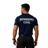 Camiseta para Bombeiro Civil - QUADRO BOMBEIRO CIVIL