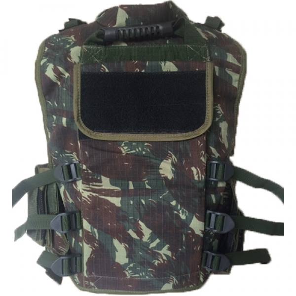 Colete Tático Swat C/porta Camelback - Camuflado Exército