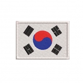 Patch Bordado Bandeira Países - 7 Cm por 5 Cm