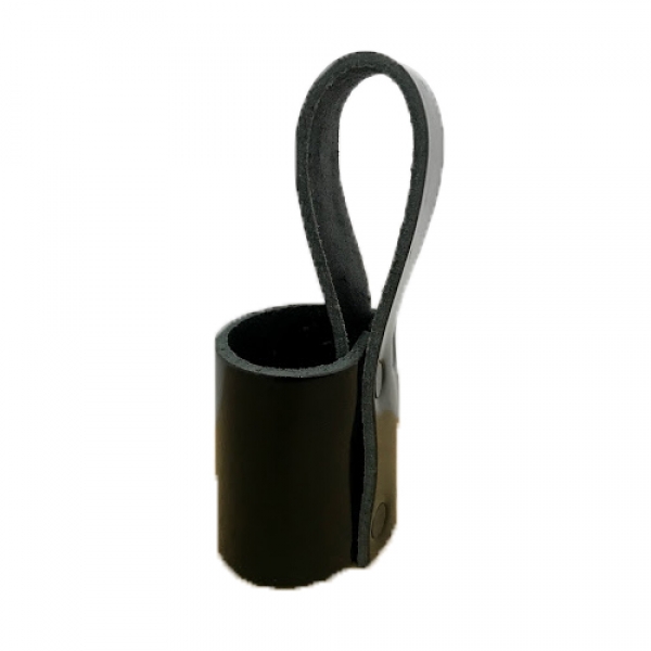 Porta Cassetete/bastão Tático Em Couro Legítimo
