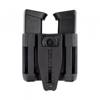 Porta Carregador Tático em Polimero Duplo - Clip