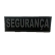 Patch Emborrachado para Bornal Tático SEGURANÇA - Com Velcro