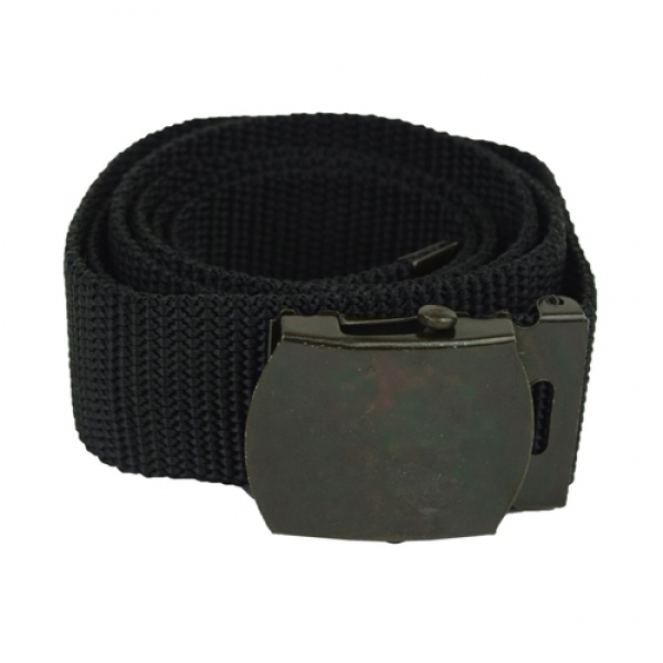 Cinto Fino Social em Nylon - Fivela Lisa