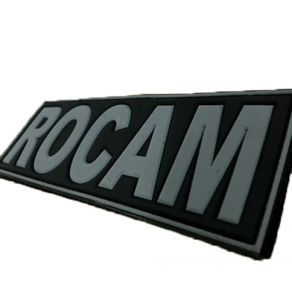 Patch Emborrachado para Bornal Tático ROCAM - Com Velcro