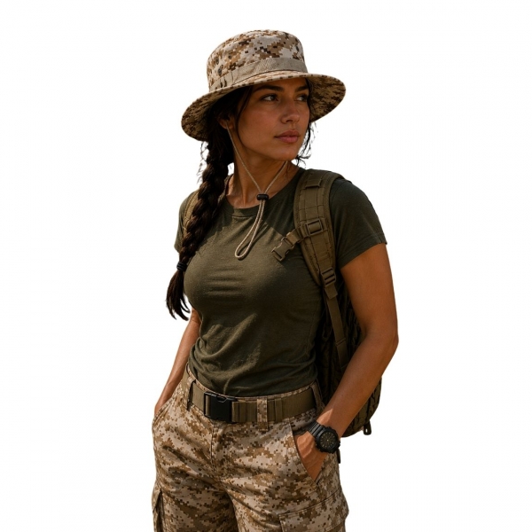 Chapéu Tático Boonie Hat Selva Chapeu Australiano