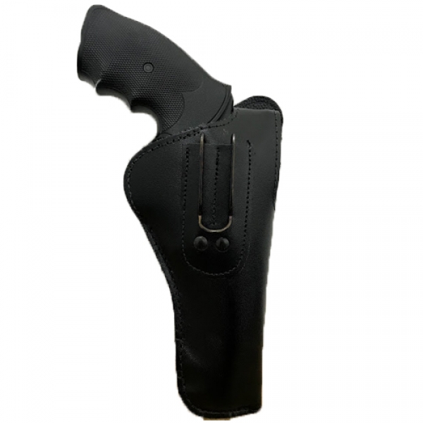 Coldre Saque Rápido Para Calibre 38 4 Polegadas Em Couro