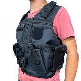 Capa De Colete Tático X-tudo Preto Segurança Airsoft Tatico
