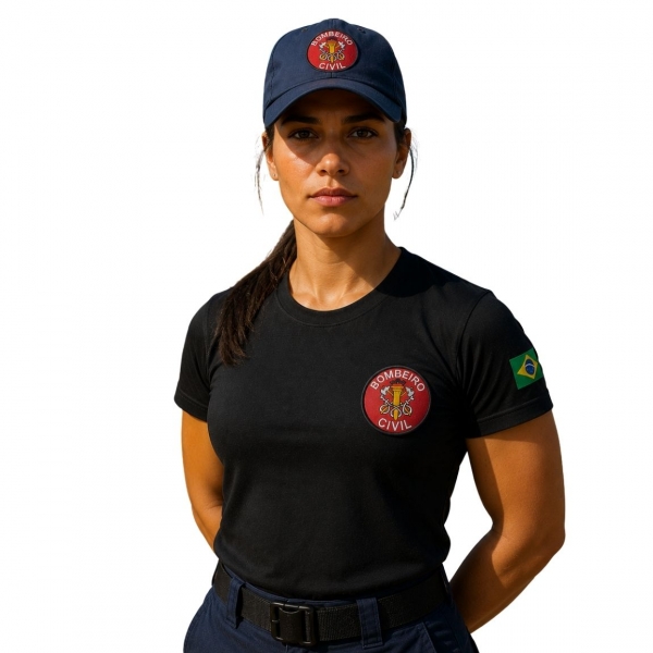Boné em RipStop para Bombeiro Civil - Com Regulagem