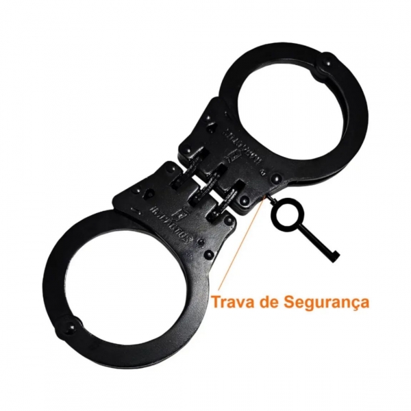 Algema De Dobradiça Militar Profissional Impactus Em Aço