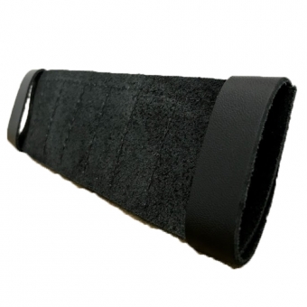 Baleiro/ Porta Munições Aberto Para Calibre 12 Em Couro