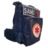 Bornal Tático De Perna Para Socorrista/ Samu Com Bordados