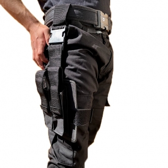 Porta Carregador Duplo De Perna Para CTT .40 - Nylon