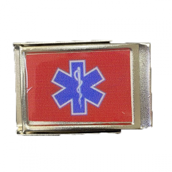 Fivela Resinada P/ Cinto Fino Social - SOCORRISTA