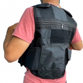 Capa De Colete Tático X-tudo Preto Segurança Airsoft Tatico